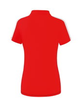 Erima Sport Polo Squad (100% Polyester) red/black Women